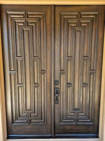 Refinished Doors